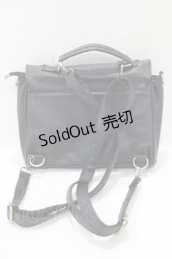 画像2: NieR Clothing / 3WAY PU LEATHER BACKPACK【BLACK CAT】   H-25-07-01-056-PU-BG-KB-ZH