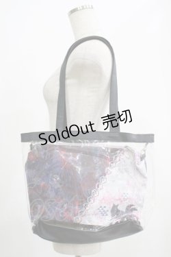 画像2: NieR Clothing / 斜めTWO-TONE 5WAY ARRANGE BAG  和柄九尾 H-25-07-01-057-PU-BG-KB-ZH