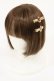 画像2: m petit by misako / カメオクリップ  レッド/ゴールド H-25-07-01-1009-LO-AC-YZ-ZH (2)