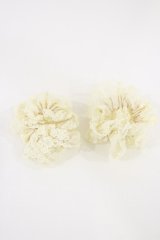 m petit by misako / AMレース2Pシュシュ  アイボリー H-25-07-01-1012-LO-ZA-YZ-ZH