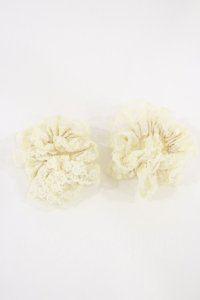m petit by misako / AMレース2Pシュシュ  アイボリー H-25-07-01-1012-LO-ZA-YZ-ZH