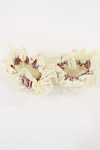 m petit by misako / AMレース2Pシュシュ  ピンク H-25-07-01-1013-LO-ZA-YZ-ZH