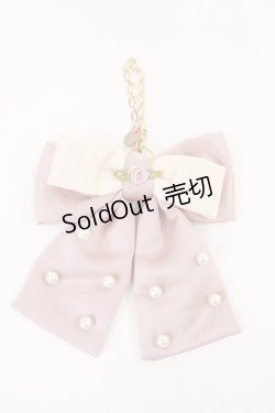 画像1: m petit by misako / NINA’sコラボバッグチャーム  ピンク H-25-07-01-1015-LO-ZA-YZ-ZH