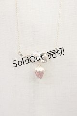 m petit by misako / いちごフラワーネックレス  ゴールド H-25-07-01-1023-LO-AC-YZ-ZH