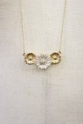m petit by misako / AMフラワーネックレス  ゴールド H-25-07-01-1025-LO-AC-YZ-ZH