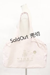 m petit by misako / NINA’Sコラボ ボストンバッグ  ピンク H-25-07-01-1027-LO-BG-YZ-ZH