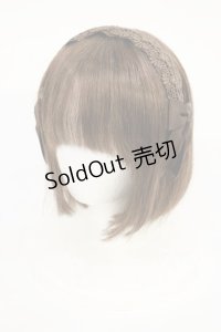 m petit by misako / レースリボンカチューシャ  ブラウン H-25-07-01-1005-LO-AC-NS-ZH