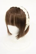 m petit by misako / レースリボンカチューシャ  アイボリー H-25-07-01-1006-LO-AC-YZ-ZH