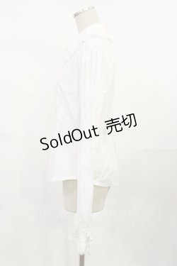 画像2: BABY,THE STARS SHINE BRIGHT / 後ろピンタックブラウス free 白 H-25-07-01-1030-BA-BL-NS-ZH
