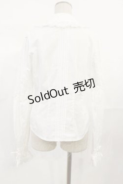 画像3: BABY,THE STARS SHINE BRIGHT / 後ろピンタックブラウス free 白 H-25-07-01-1030-BA-BL-NS-ZH
