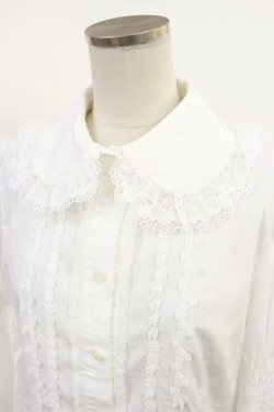 画像4: BABY,THE STARS SHINE BRIGHT / 後ろピンタックブラウス free 白 H-25-07-01-1030-BA-BL-NS-ZH