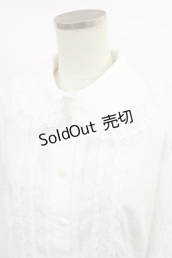 画像4: BABY,THE STARS SHINE BRIGHT / 後ろピンタックブラウス free 白 H-25-07-01-1030-BA-BL-NS-ZH