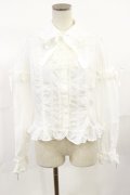 Angelic Pretty / プリンセスレースジャボブラウス Free オフ H-25-07-01-1031-AP-BL-NS-ZH