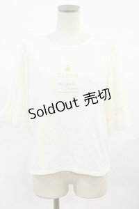 m petit by misako / NINA’Sコラボプルオーバー M アイボリー H-25-07-01-1035-LO-TO-YZ-ZH