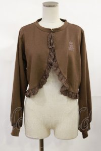 m petit by misako / NINA'sコラボ ボレロ M ブラウン H-25-07-01-1038-LO-JA-YZ-ZH