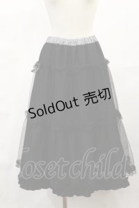 m petit by misako / NINA'S RVパニエスカート M ブラック/ギンガム H-25-07-01-1039-LO-SK-YZ-ZH
