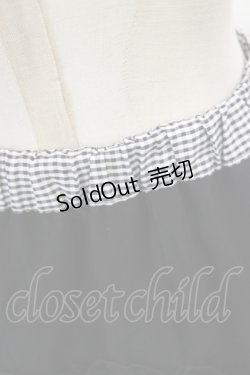 画像3: m petit by misako / NINA'S RVパニエスカート M ブラック/ギンガム H-25-07-01-1039-LO-SK-YZ-ZH