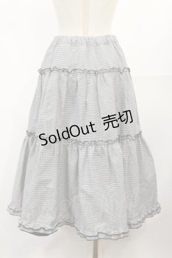 画像5: m petit by misako / NINA'S RVパニエスカート M ブラック/ギンガム H-25-07-01-1039-LO-SK-YZ-ZH