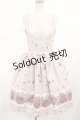Innocent World / ベルティーユローズジャンパースカート M ピンク H-25-07-01-1040-IW-OP-NS-ZH