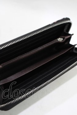 画像3: NieR Clothing / ZIPPER WALLET  黒 H-25-07-01-066-PU-ZA-KB-ZH