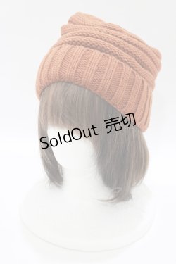 画像1: NieR Clothing / オリジナルニットキャップ  テラコッタブラウン H-25-07-01-068-PU-AC-KB-ZT273