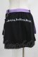 画像3: NieR Clothing / ウエストポーチ×ベルト×インパン付きCYBER DESIGN SKIRT  黒×紫 H-25-07-01-015-PU-SK-KB-ZH (3)