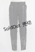 NieR Clothing / ガーターハーネス風パンツ  黒 H-25-07-01-016-PU-PA-KB-ZH
