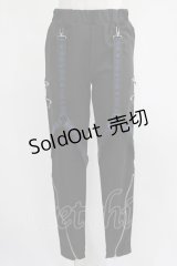 NieR Clothing / ガーターハーネス風パンツ  黒 H-25-07-01-016-PU-PA-KB-ZH