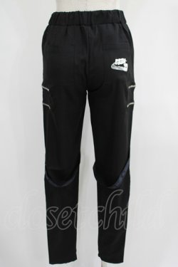 画像3: NieR Clothing / ガーターハーネス風パンツ  黒 H-25-07-01-016-PU-PA-KB-ZH