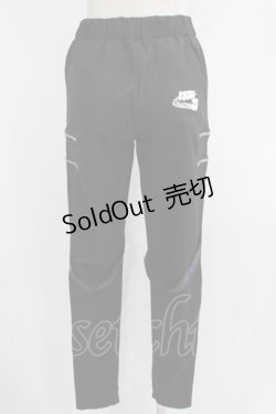 画像3: NieR Clothing / ガーターハーネス風パンツ  黒 H-25-07-01-016-PU-PA-KB-ZH