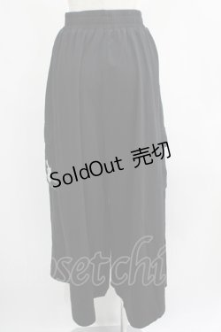 画像3: NieR Clothing / SIDE POCKET WIDE PANTS  黒 H-25-07-01-018-PU-PA-KB-ZH