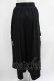 画像3: NieR Clothing / SIDE POCKET WIDE PANTS  黒 H-25-07-01-018-PU-PA-KB-ZH (3)