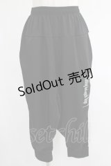 NieR Clothing / サルエルジャージパンツ  黒 H-25-07-01-019-PU-PA-KB-ZH