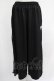 画像1: NieR Clothing / 2WAY SIDE ZIP WIDE PANTS  黒 H-25-07-01-020-PU-PA-KB-ZH (1)