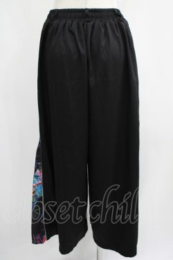 画像3: NieR Clothing / 2WAY SIDE ZIP WIDE PANTS  黒 H-25-07-01-020-PU-PA-KB-ZH