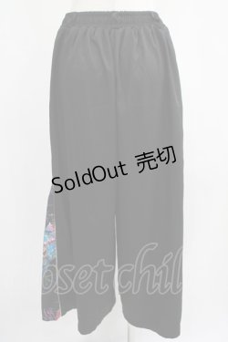 画像3: NieR Clothing / 2WAY SIDE ZIP WIDE PANTS  黒 H-25-07-01-020-PU-PA-KB-ZH