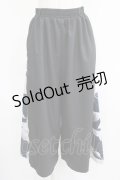 NieR Clothing / 2WAY SIDE ZIP WIDE PANTS  黒 H-25-07-01-021-PU-PA-KB-ZH