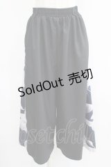 NieR Clothing / 2WAY SIDE ZIP WIDE PANTS  黒 H-25-07-01-021-PU-PA-KB-ZH