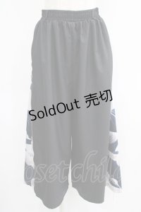 NieR Clothing / 2WAY SIDE ZIP WIDE PANTS  黒 H-25-07-01-021-PU-PA-KB-ZH