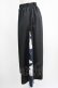 画像2: NieR Clothing / 2WAY SIDE ZIP WIDE PANTS  黒 H-25-07-01-021-PU-PA-KB-ZH (2)