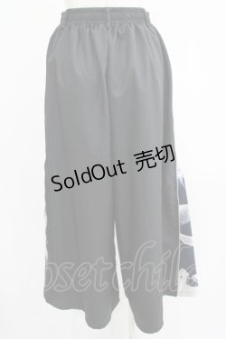 画像3: NieR Clothing / 2WAY SIDE ZIP WIDE PANTS  黒 H-25-07-01-021-PU-PA-KB-ZH