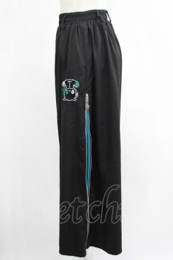 画像2: NieR Clothing / 2WAY SIDE ZIP WIDE PANTS  黒 H-25-07-01-022-PU-PA-KB-ZH