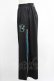 画像2: NieR Clothing / 2WAY SIDE ZIP WIDE PANTS  黒 H-25-07-01-022-PU-PA-KB-ZH (2)