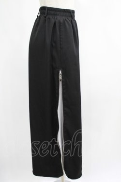 画像3: NieR Clothing / 2WAY SIDE ZIP WIDE PANTS  黒 H-25-07-01-022-PU-PA-KB-ZH