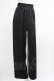 画像3: NieR Clothing / 2WAY SIDE ZIP WIDE PANTS  黒 H-25-07-01-022-PU-PA-KB-ZH (3)