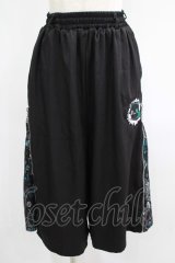 NieR Clothing / 2WAY SIDE ZIP PANTS  黒 H-25-07-01-024-PU-PA-KB-ZH