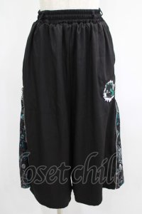 NieR Clothing / 2WAY SIDE ZIP PANTS  黒 H-25-07-01-024-PU-PA-KB-ZH