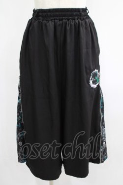 画像1: NieR Clothing / 2WAY SIDE ZIP PANTS  黒 H-25-07-01-024-PU-PA-KB-ZH
