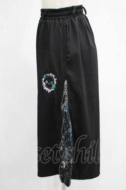画像2: NieR Clothing / 2WAY SIDE ZIP PANTS  黒 H-25-07-01-024-PU-PA-KB-ZH
