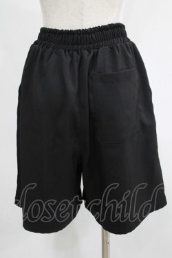 画像3: NieR Clothing / PANDA HALF PANTS  黒 H-25-07-01-026-PU-PA-KB-ZH